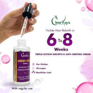 ClearKaya Aureate Crown Serum for Awakened Roots and Timeless Hair Rebirth (50 ml)