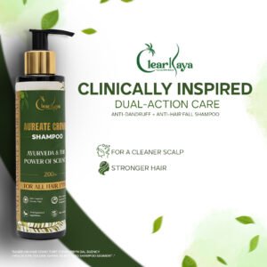 ClearKaya Aureate Crown Anti-Dandruff & Hair Fall Shampoo (200 ml)